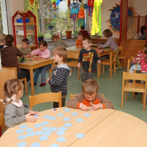 Was gibt es an Kinderbetreuung?