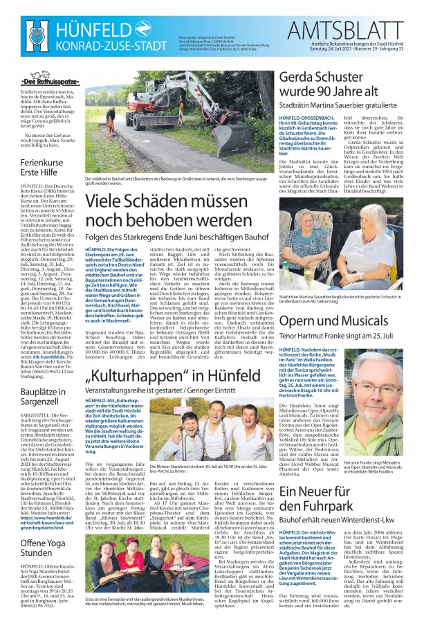 Amtsblatt vom 24. 7. 2021