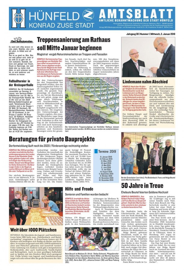 Amtsblatt vom 02.01.2019