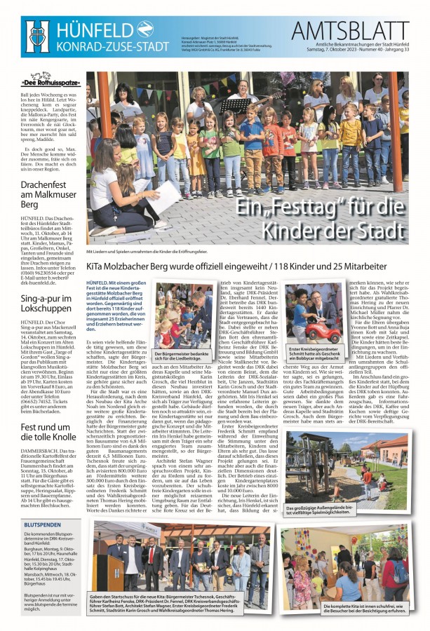 Amtsblatt vom 07. Oktober 2023