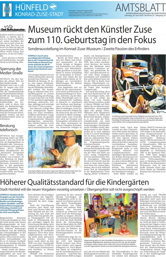 Amtsblatt vom 20.6.2020