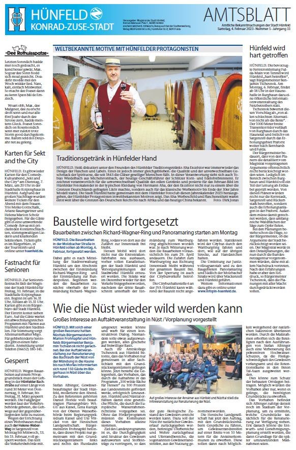 Amtsblatt vom 4. Februar 2023