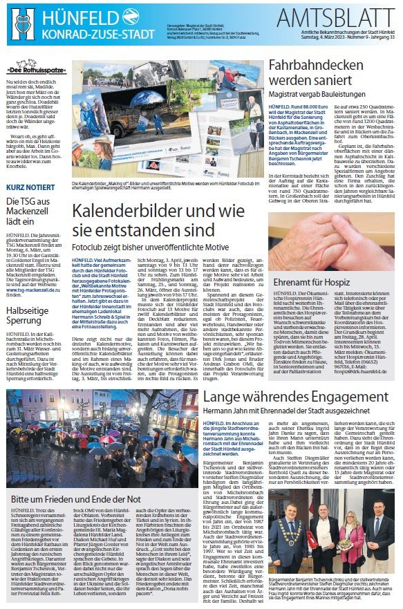 Amtsblatt vom 4. März 2023
