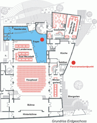 Stadthalle - Foyer