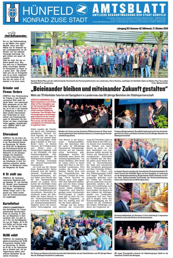 Amtsblatt vom 17.10.2018