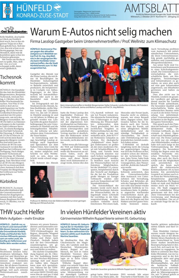 Amtsblatt vom 2.10.2019