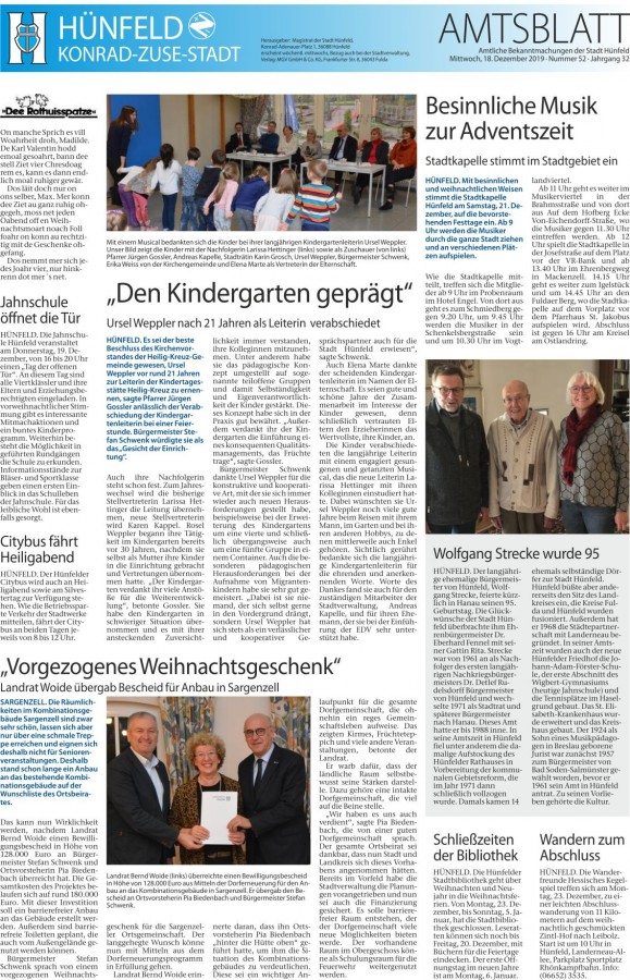 Amtsblatt vom 18.12.2019