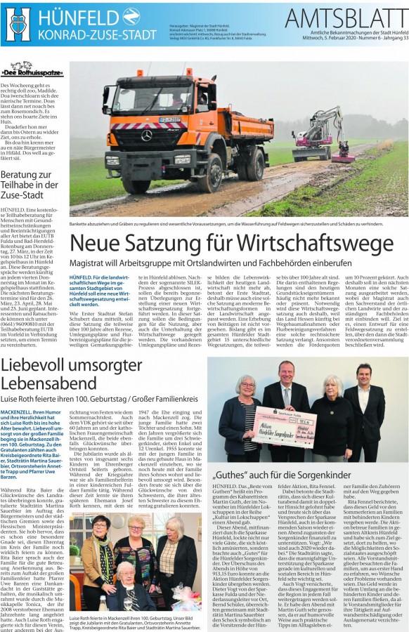 Amtsblatt vom 5. 2. 2020