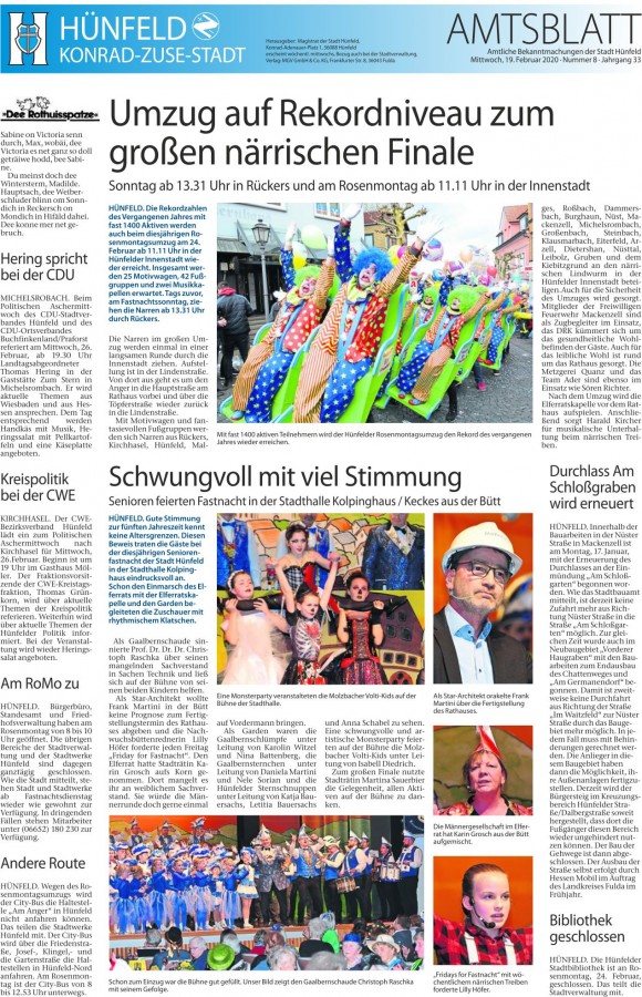 Amtsblatt vom 19.2.2020
