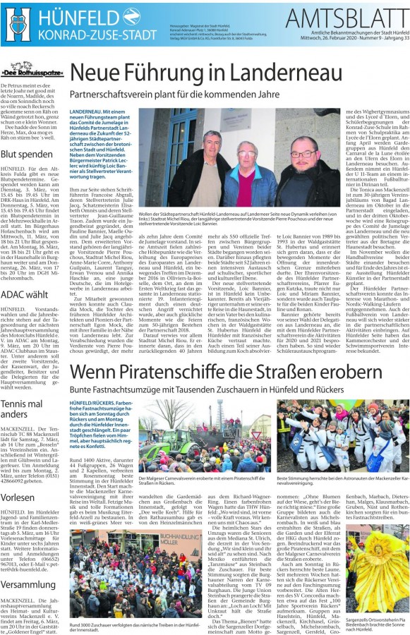 Amtsblatt vom 26.2.2020