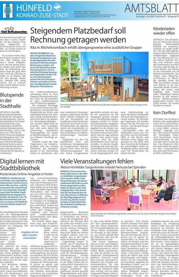 Amtsblatt vom 4.7.2020