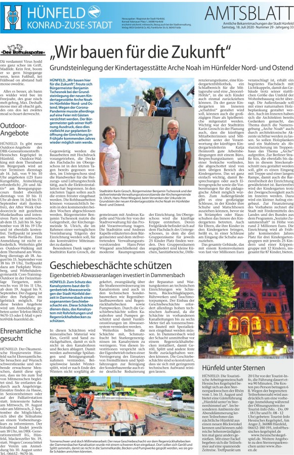 Amtsblatt vom 18.7.2020