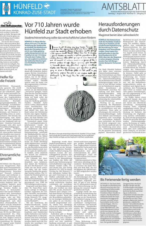 Amtsbltt vom 1.8. 2020