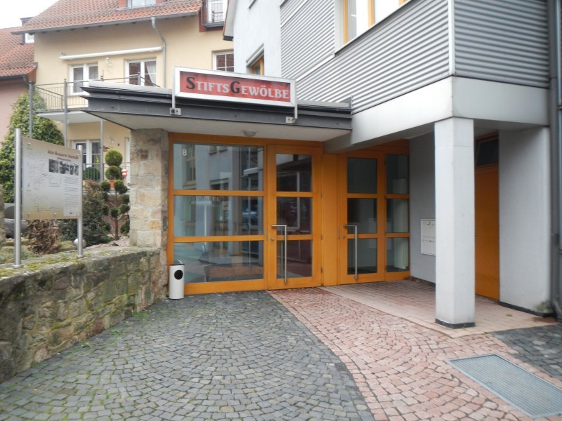 Bild: Eingang Stiftsgewölbe